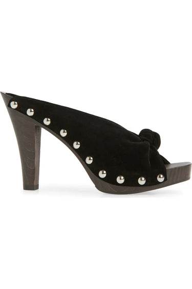 BELLEZA CLOG HEEL BLACK