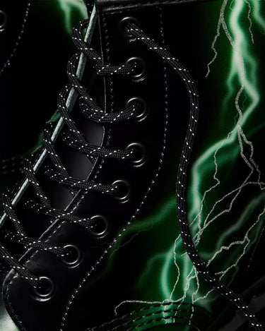 1460 BOOT FLASH BLACK/GREEN