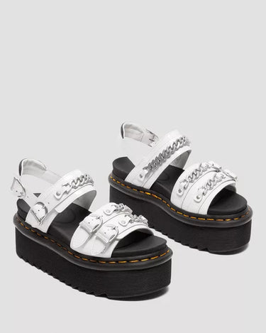 VOSS II QUAD CHAIN SANDAL WHITE