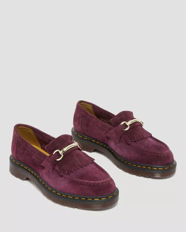 ADRIAN SNAFFLE LOAFER PLUM
