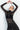 Black Leather Harness Belt