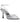 LATTIX CLEAR-SILVER HEELS