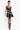 MESH BOW CROSS LACING SLIP DRESS