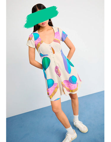 401500418 MALICE DRESS MULTI