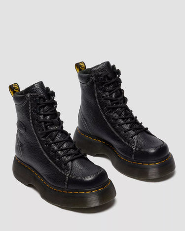 BUZZ 8I BLACK MILLED NAPPA