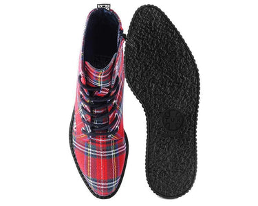 TARTAN POINTED BOOT