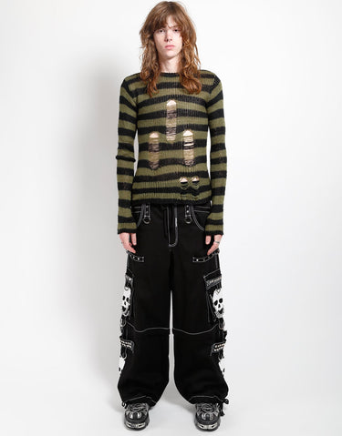 SUPER SKULL PANT WHITE SKULL