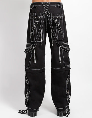 STEP CHAIN PANT WITH WHITE STITCH
