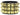 3 ROW BRASS PYRAMID BRACELET