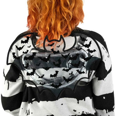 BAT SHAPED CLEAR VINYL BACKPACK