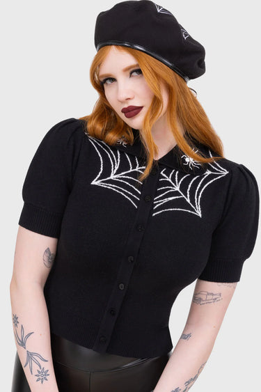 COBWEB SALLY CARDIGAN