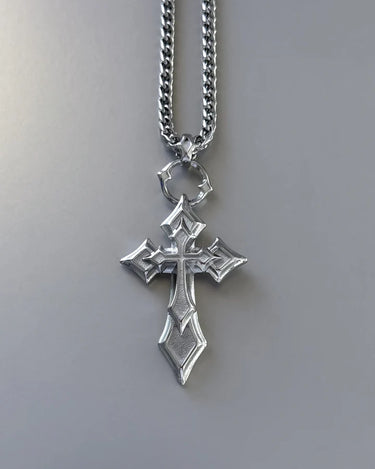 ETERNAL DUAL CROSS NECKLACE