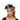 FLORAL HEADBAND BLACK/SLIVER