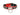 TWO TONE CHOKER RED/BLACK