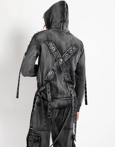 MONSTER HOODY MECHANICAL WASH