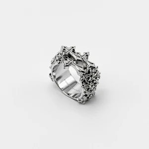 GRAVEYARD CROSS RING