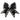 SKULL STUD HAIR BOW