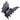 BAT HAIR CLIP BLACK