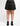 CURVE BAND PLEATED SKIRT WHITE