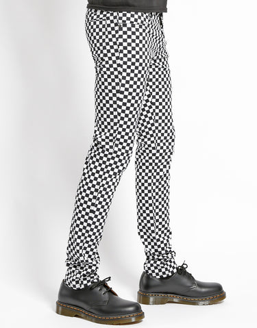 Checkerboard Rocker Jean