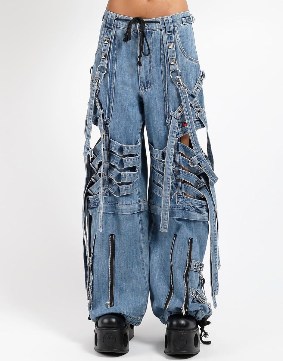 THE BLUEST TT DENIM PANTS 34 インディゴ THE BLUEST OVERALLS (ザ ブルーエスト オーバーオール) TT DENIM