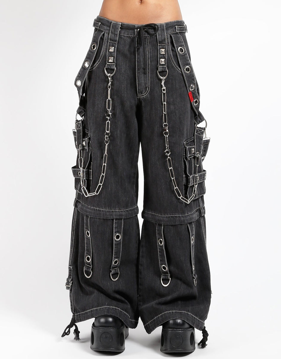 SUPER O-RING PANT BLACK DENIM – trashandvaudeville