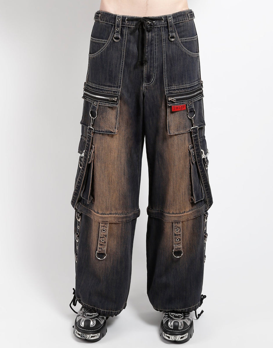 Dip Dye Regular Fit Panelled Pants – EVISU