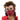 ONI SPIKE MASK RED