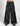 X-STRAP ZIP OFF SPACE OUT PANT BLACK