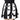 BAT STRIPE SKATER SKIRT