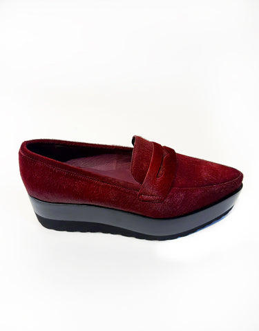 SUIT-YOU-F PLATFORM LOAFER WINE CALF