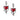 DEVIL HEART STUDS