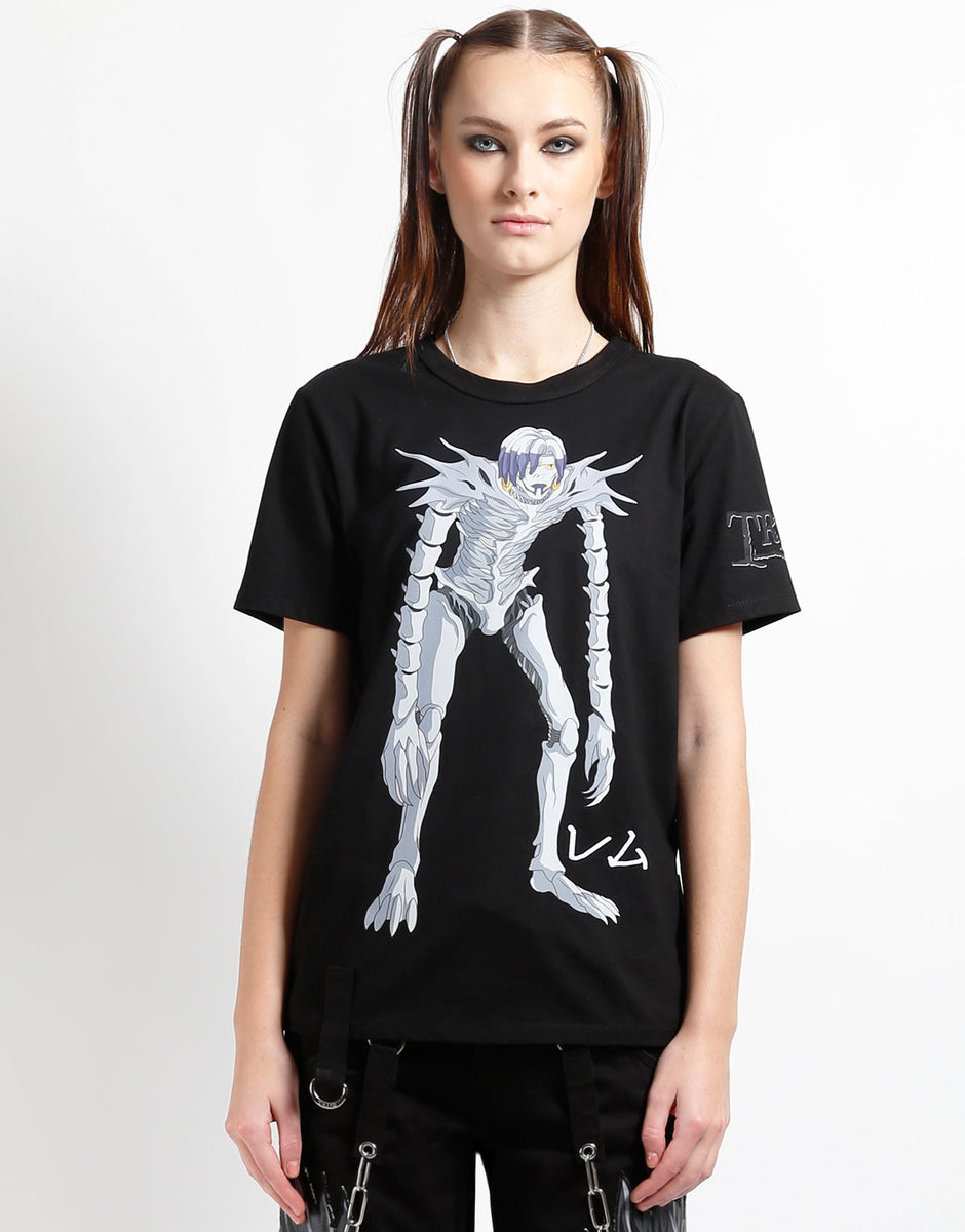 TRIPP NYC X DEATH NOTE - REM D-RINGS TEE – Trash and Vaudeville