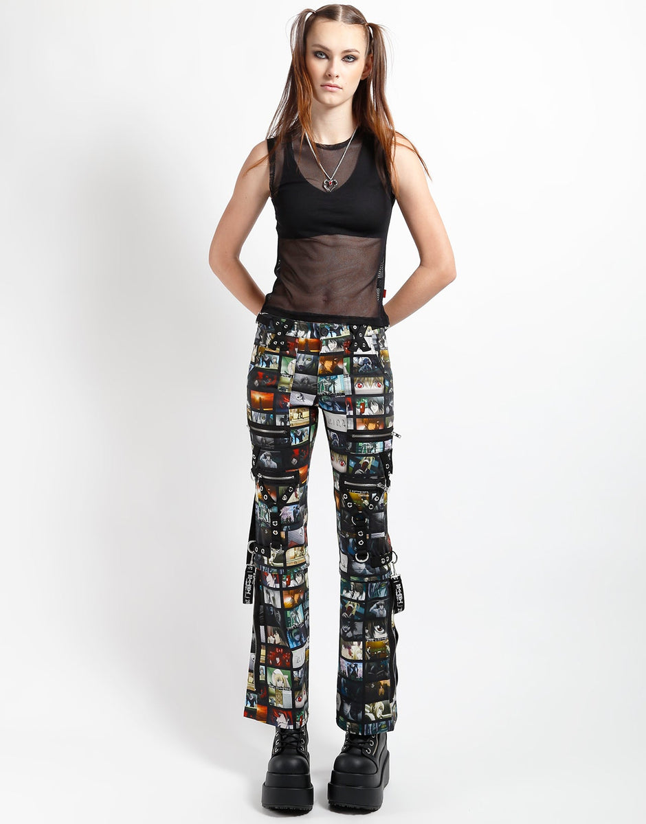 TRIPP NYC X DEATH NOTE - SCREEN ZIP TO ZIP PANTS – Trash and