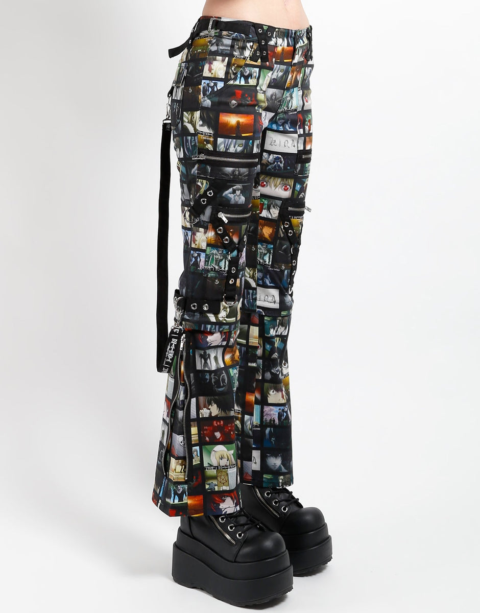 TRIPP NYC X DEATH NOTE - SCREEN ZIP TO ZIP PANTS – Trash and
