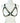 PYRAMID BRA HARNESS BLACK/SILVER