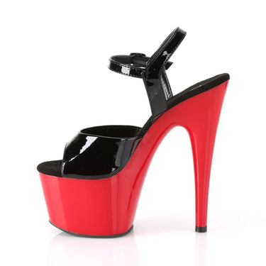 ADORE-709 PLATFORM HEEL BLACK/RED