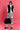 FAUX FUR LOVE BAG BLACK