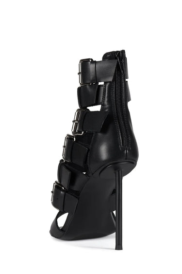 BUCKLED IN BLACK
