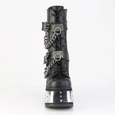 CAMEL-120 PLATFORM BOOT BLACK