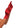 SATIN WRIST LENGTH GLOVES RED