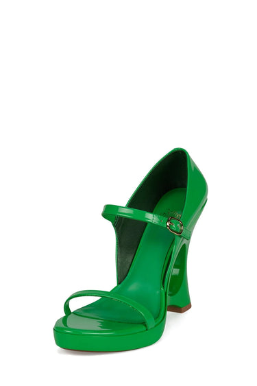 LIGHT-IT- GREEN NEON PATENT