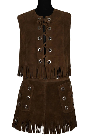 ROSEBOWL BROWN SUEDE