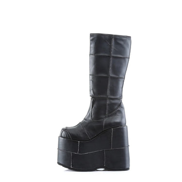 STACK-301 BLACK VEGAN LEATHER