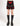 I AM A STAR PLEATED SKIRT RED