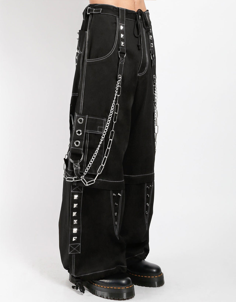 theredthread S cutting pants【black】 AF7550M_BLKWHITE_S_8cd5989e-