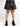 CURVE PEACE PLEATED SKIRT