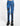 CLASSIC SLIM LEG BONDAGE PANT BLUE PLAID