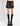 SAFETY PIN PUNK SKIRT BLACK