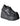 STOMP-08 BLACK PLATFORM SNEAKER
